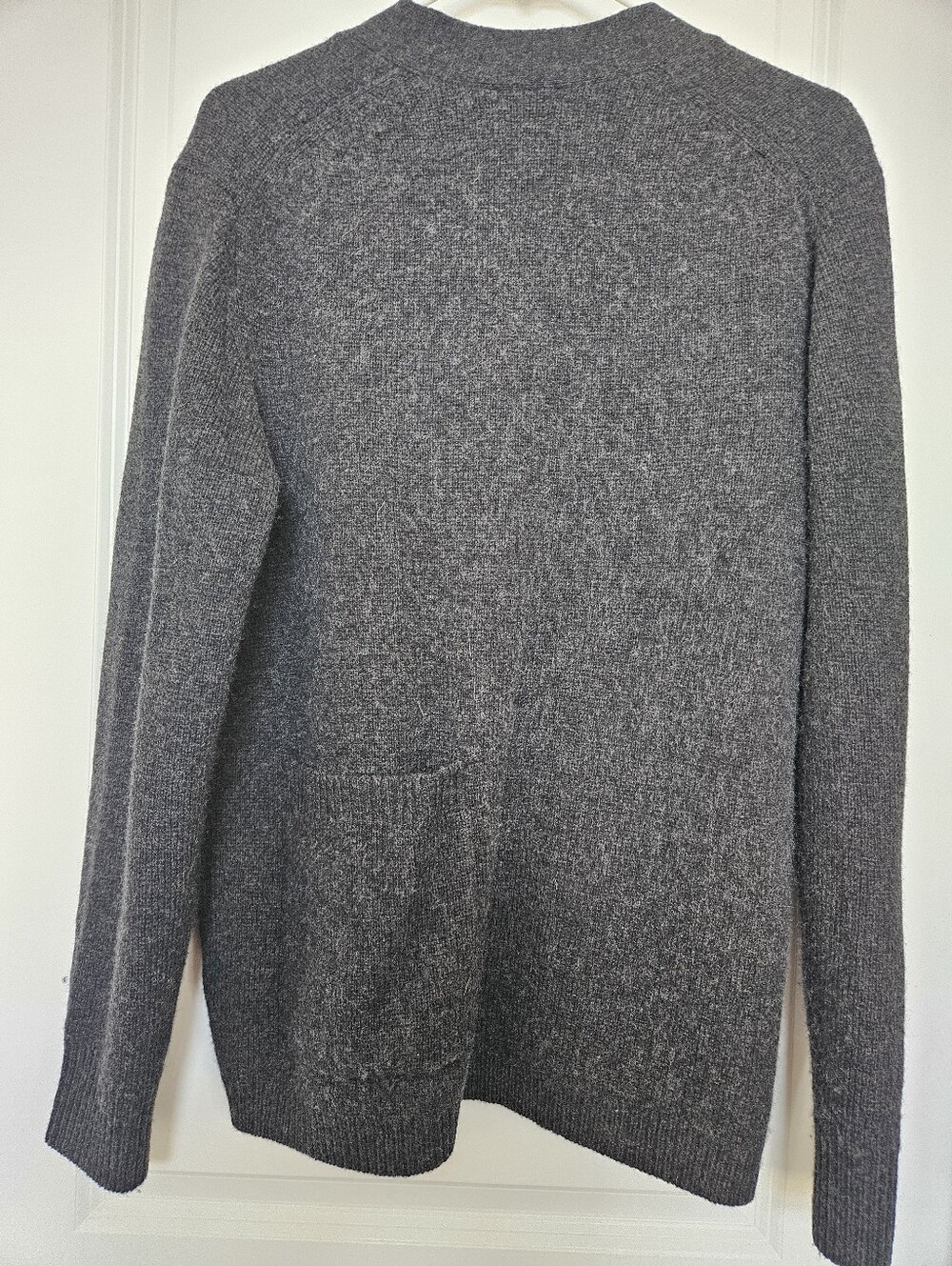 Tibi Soft Lambswool Distressed Cardigan - Picture 3 of 5